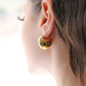 HALL OF FAME - 18K Gold Statement Earrings