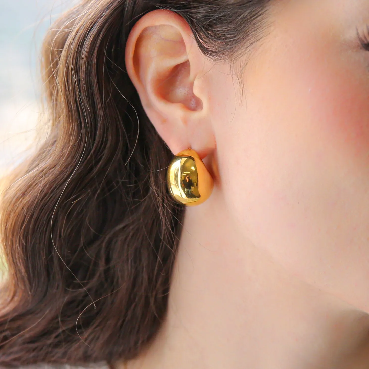 HALL OF FAME - 18K Gold Statement Earrings