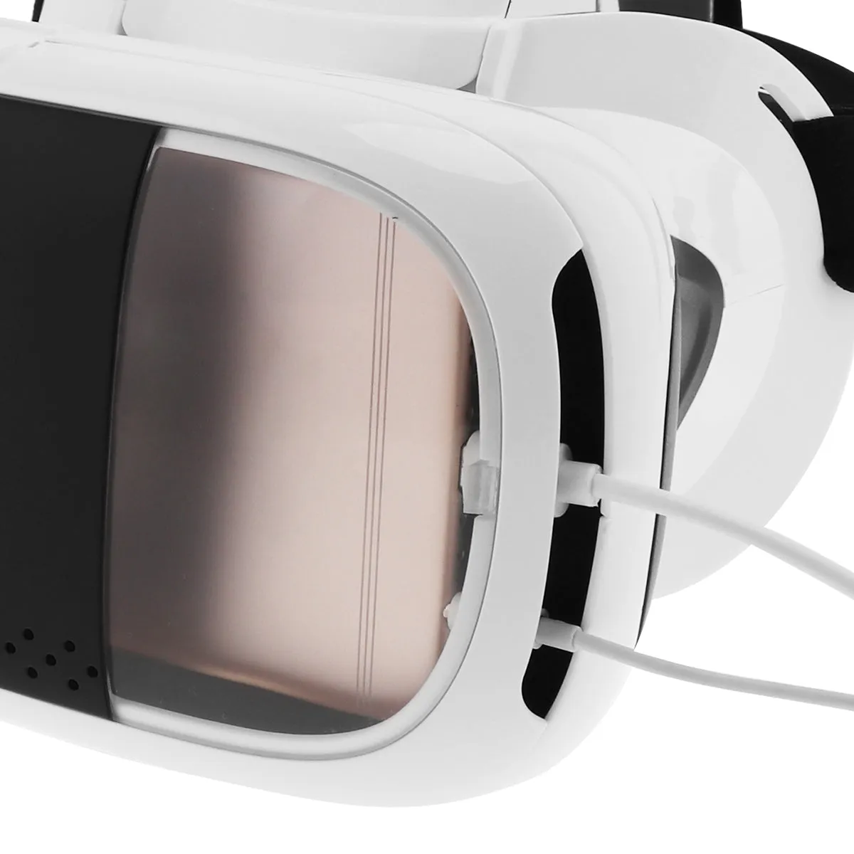 Head-mounted 3D Virtual Reality Glasses With AR Function and Buffer Sponge