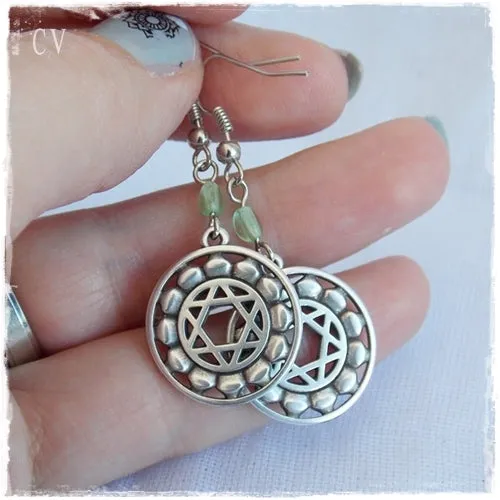 Heart Chakra Earrings