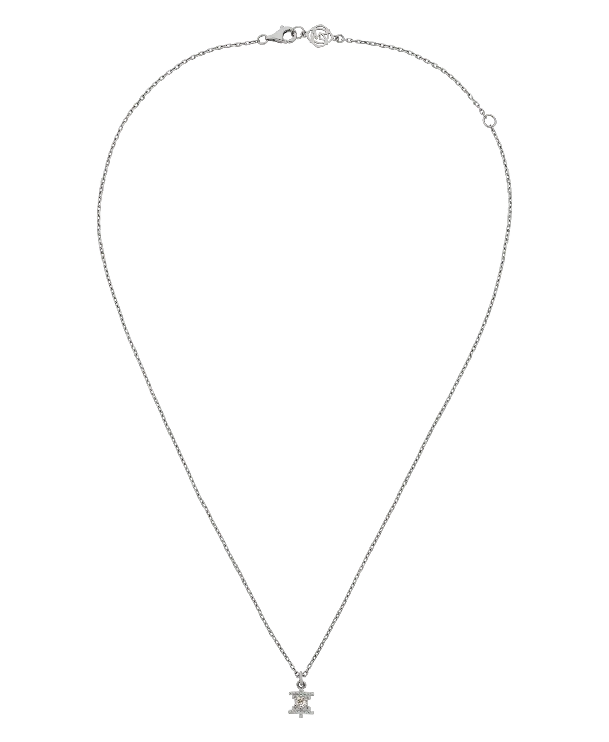 Inti Necklace | Sterling Silver | Peach Zircon