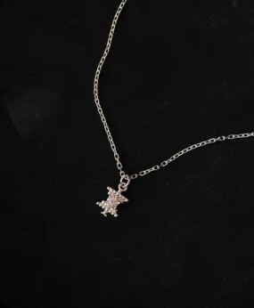 Inti Necklace | Sterling Silver | Peach Zircon