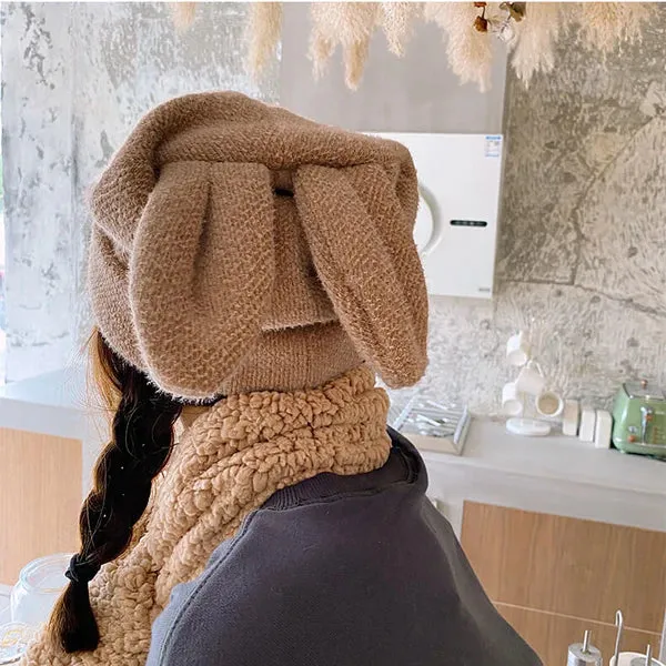 Kawaii Rabbit Ear Hat Plush Beret  AD21081