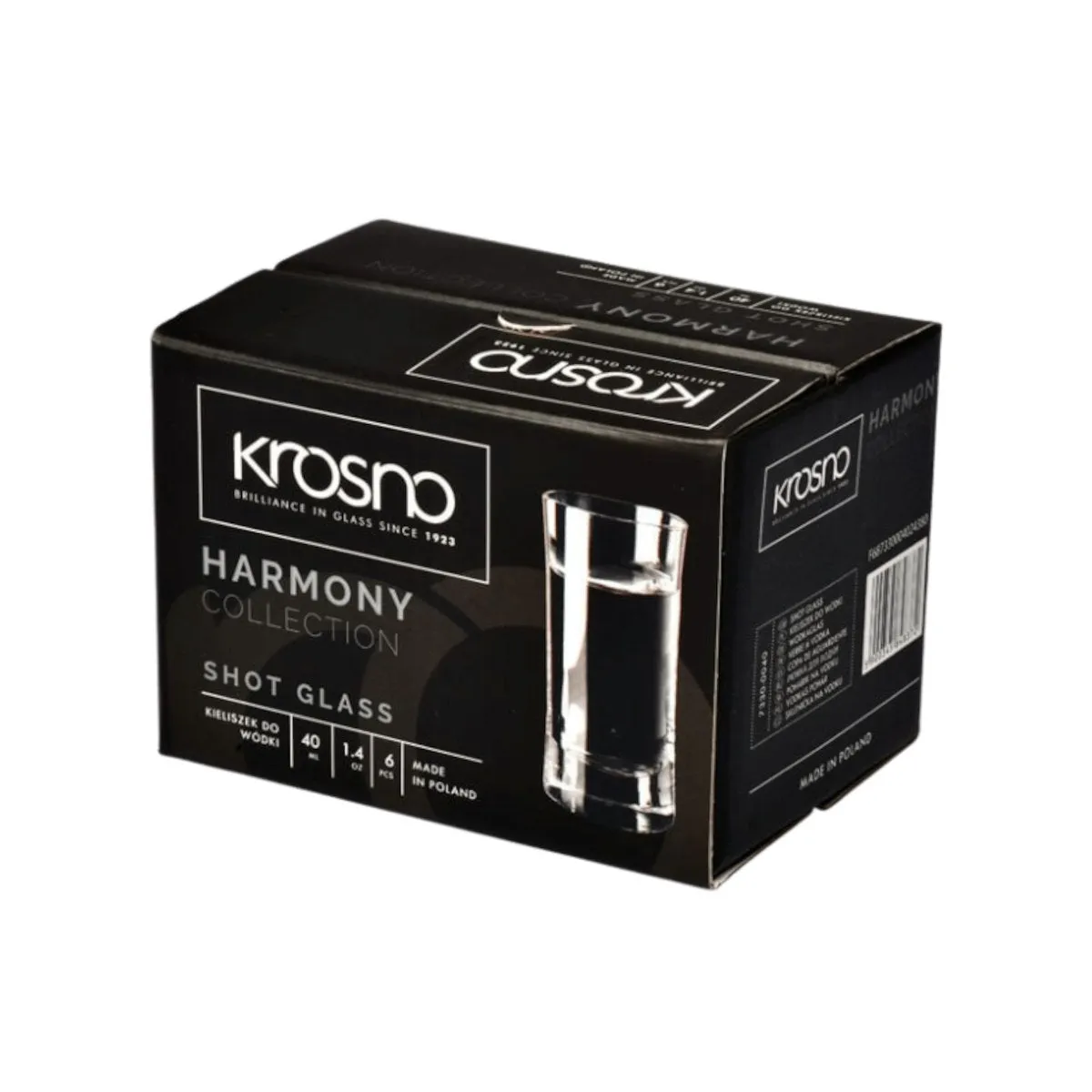 Krosno Harmony Shot Glasses 40ml (Set of 6)