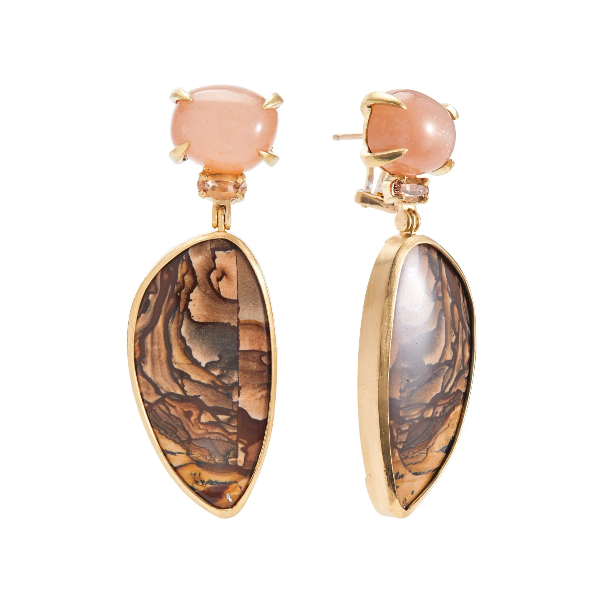 Landscape: Mountain, Trailhead Earrings