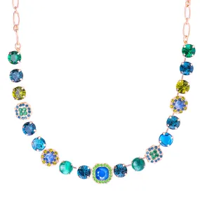 Large Square Cluster Necklace in "Chamomile" *Custom*