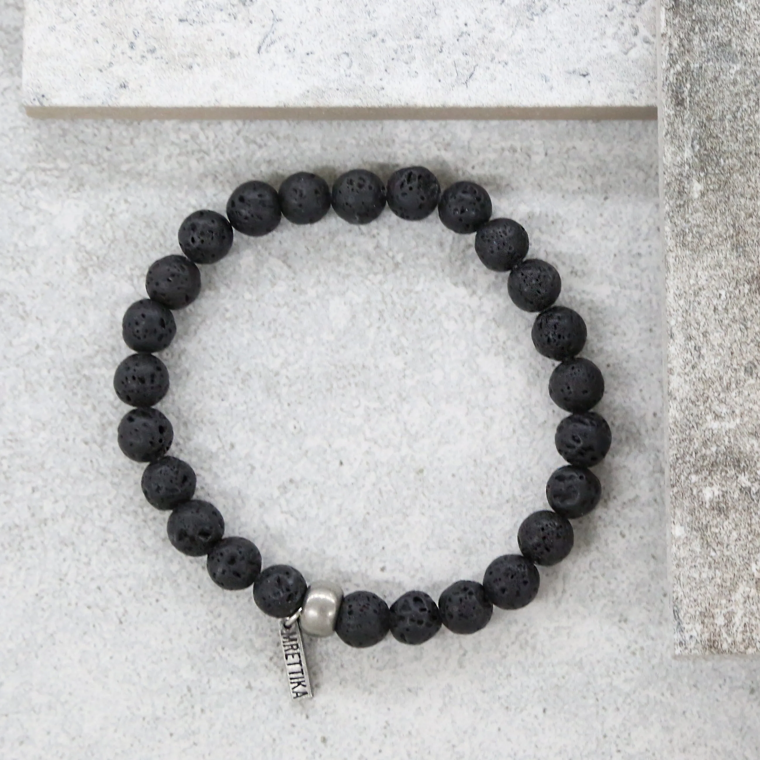 Lava Stone Beaded Bracelet