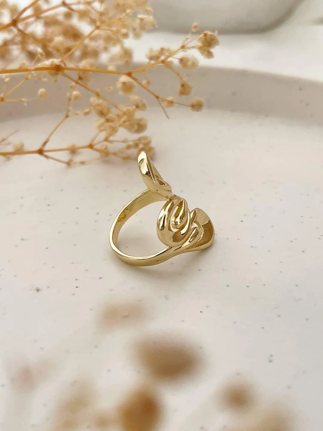 Leaf Wrap Ring