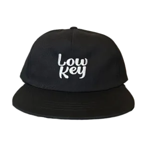 Low Key 5 Panel - Black Hat