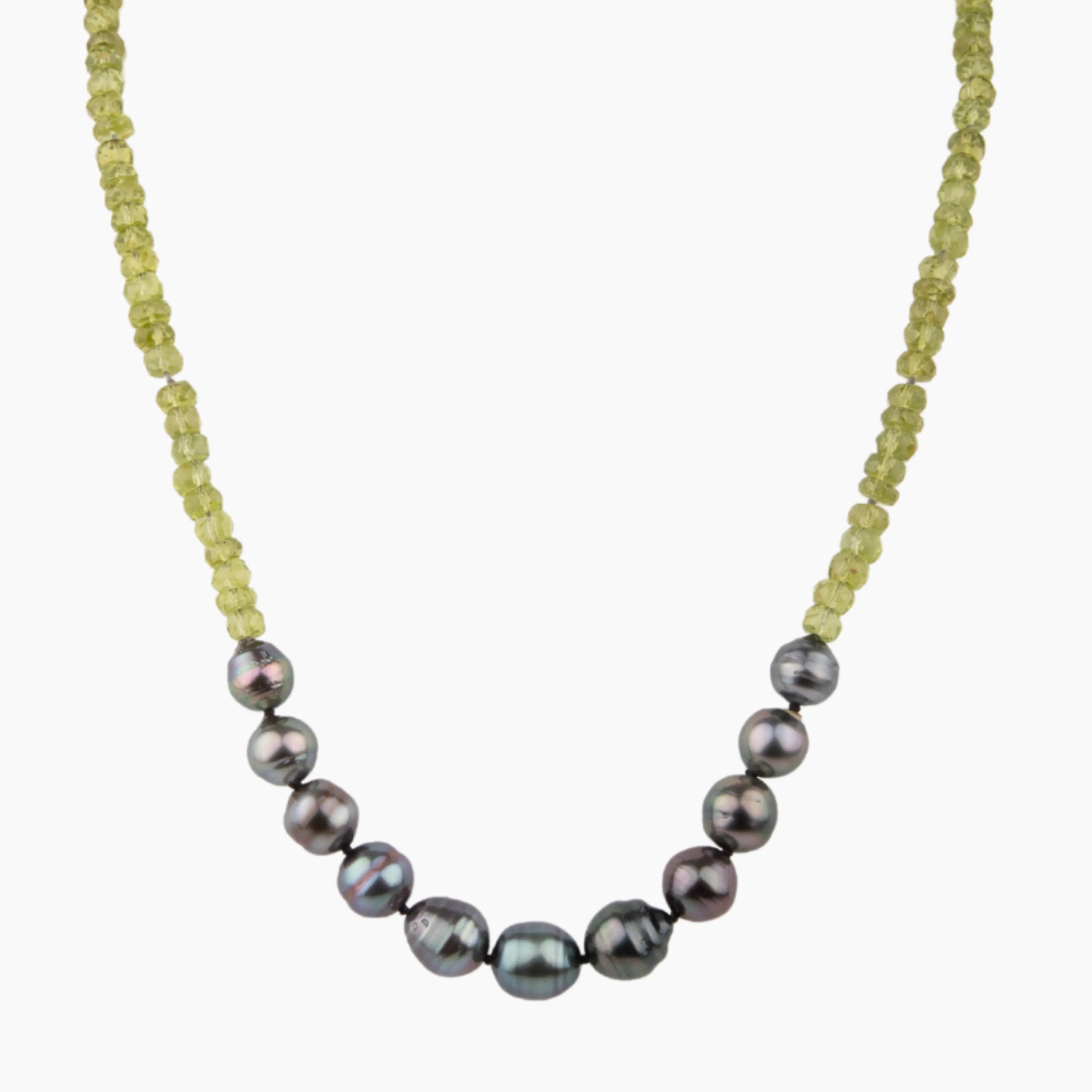 Mana Peridot Tahitian Pearl Necklace