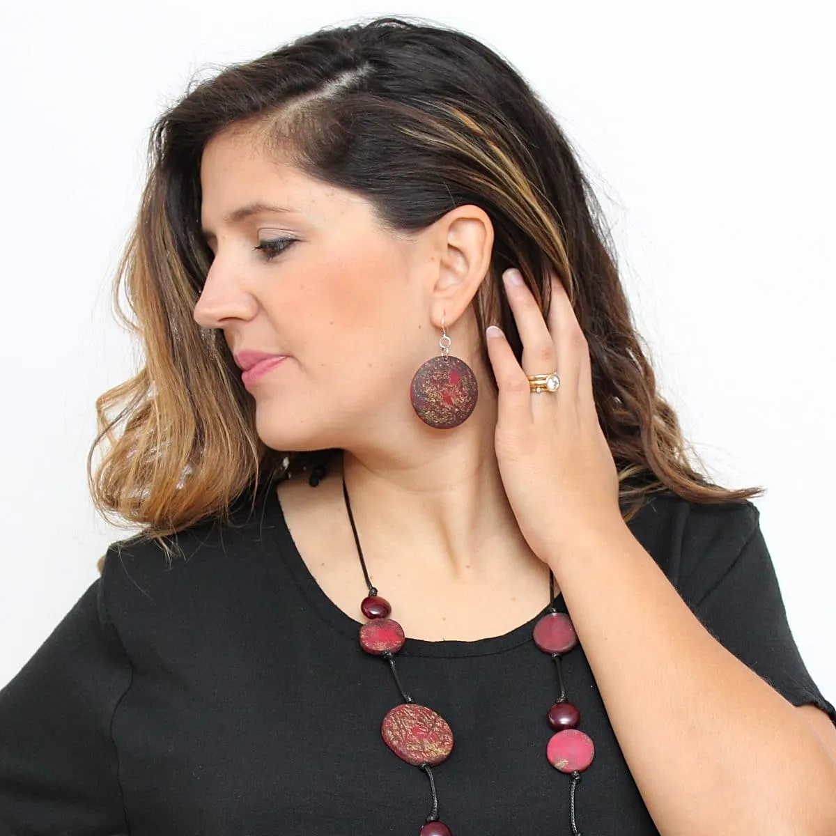 Marbled Isla Earrings