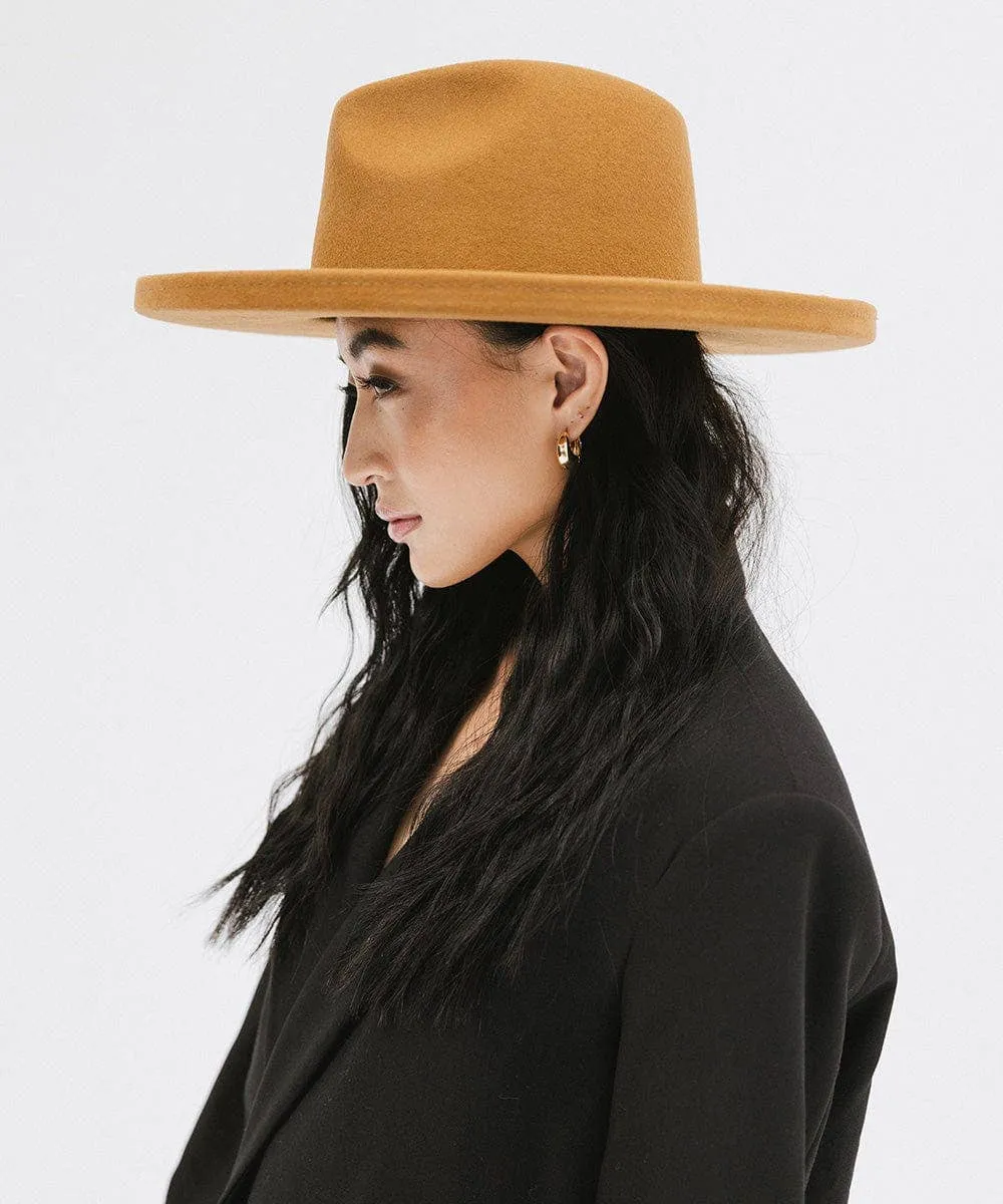 Maude Pencil Brim: Size S/M 57 / Off White