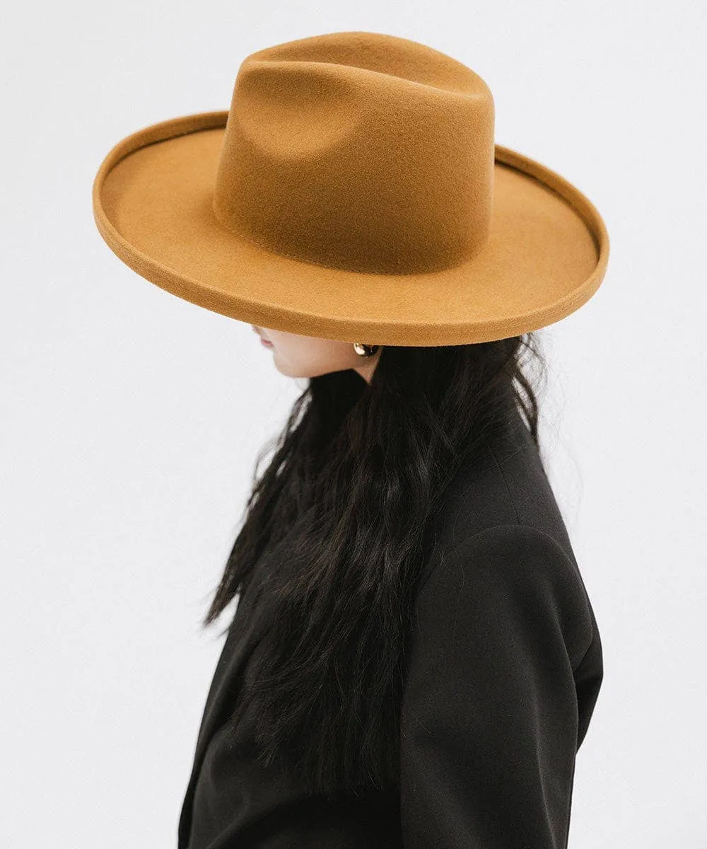Maude Pencil Brim: Size S/M 57 / Off White