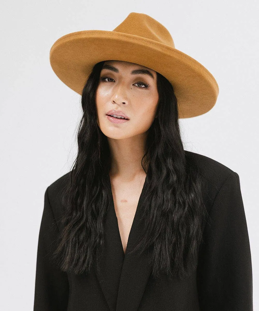Maude Pencil Brim: Size S/M 57 / Off White