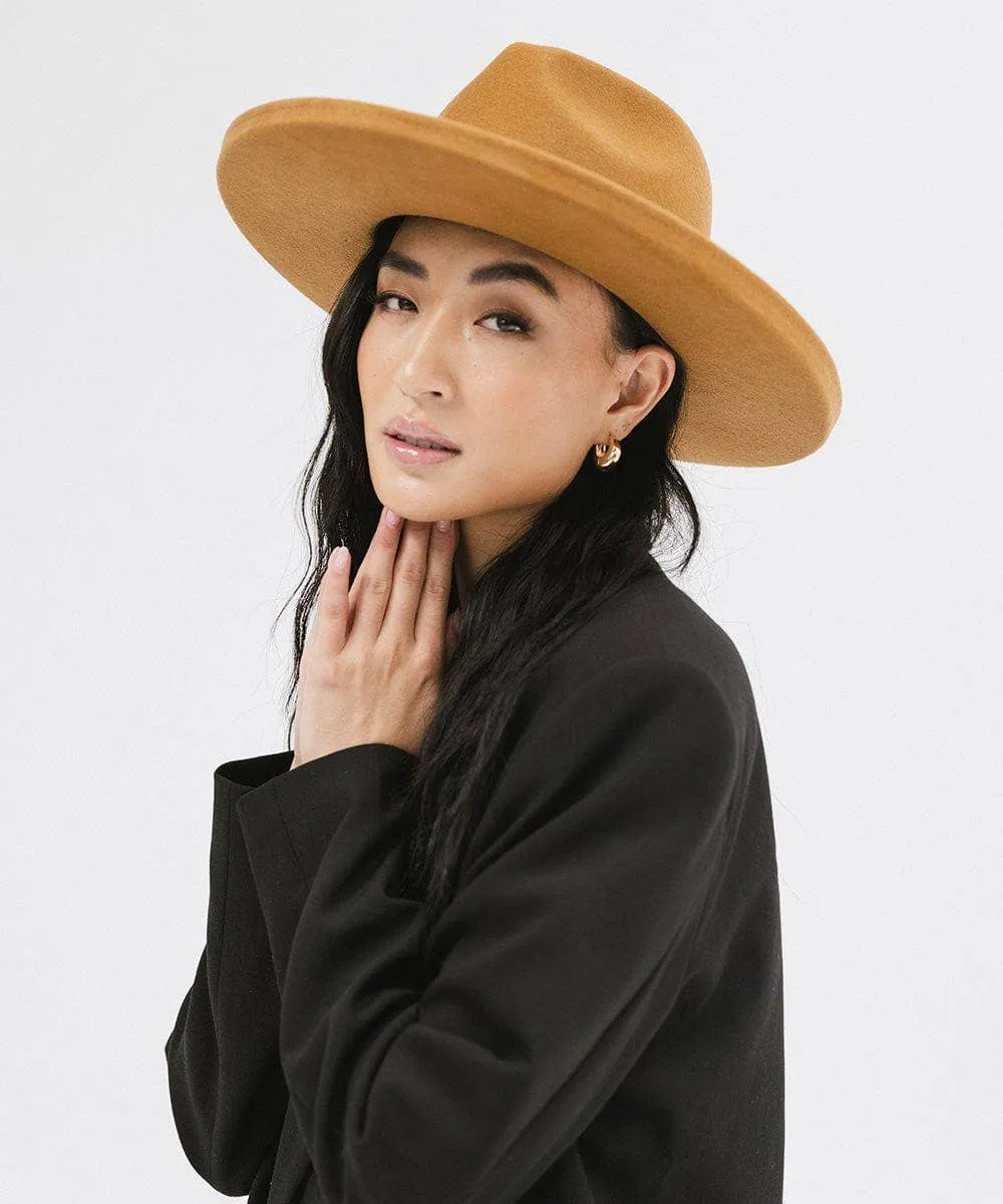 Maude Pencil Brim: Size S/M 57 / Off White
