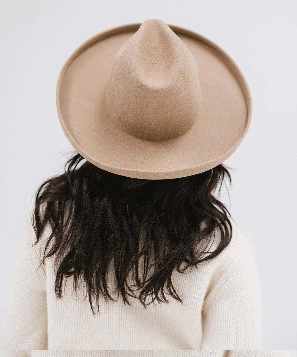 Maude Pencil Brim: Size S/M 57 / Off White