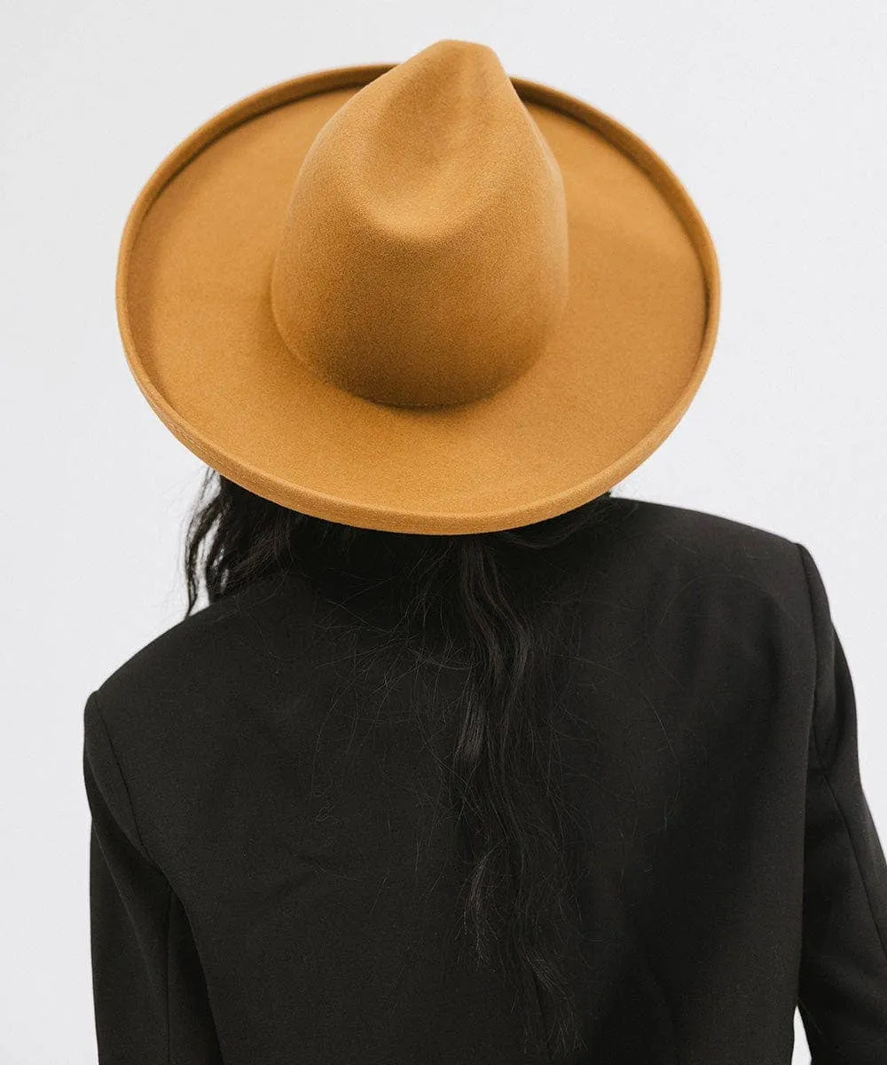 Maude Pencil Brim: Size S/M 57 / Off White