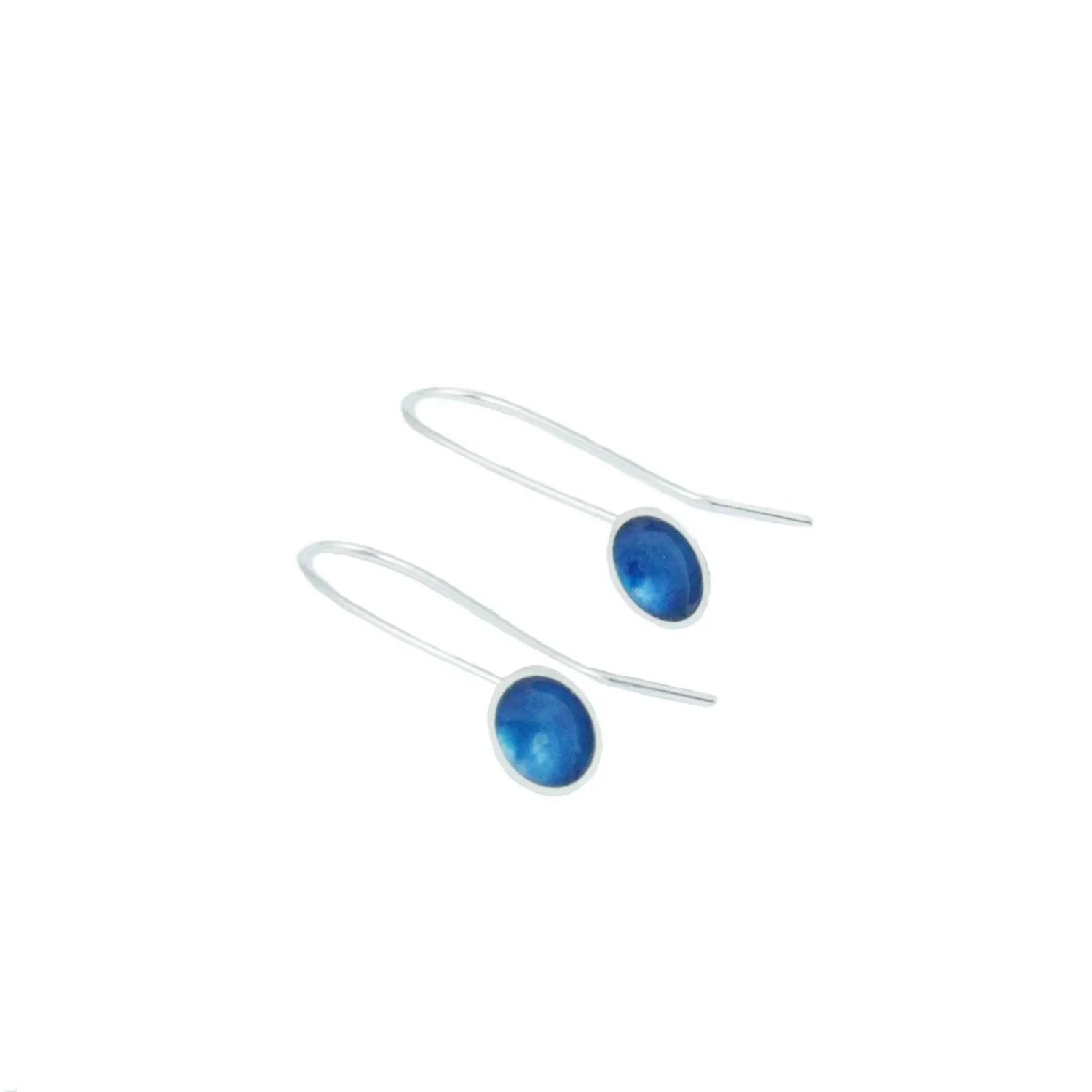 Medium Drop Enamel Earring