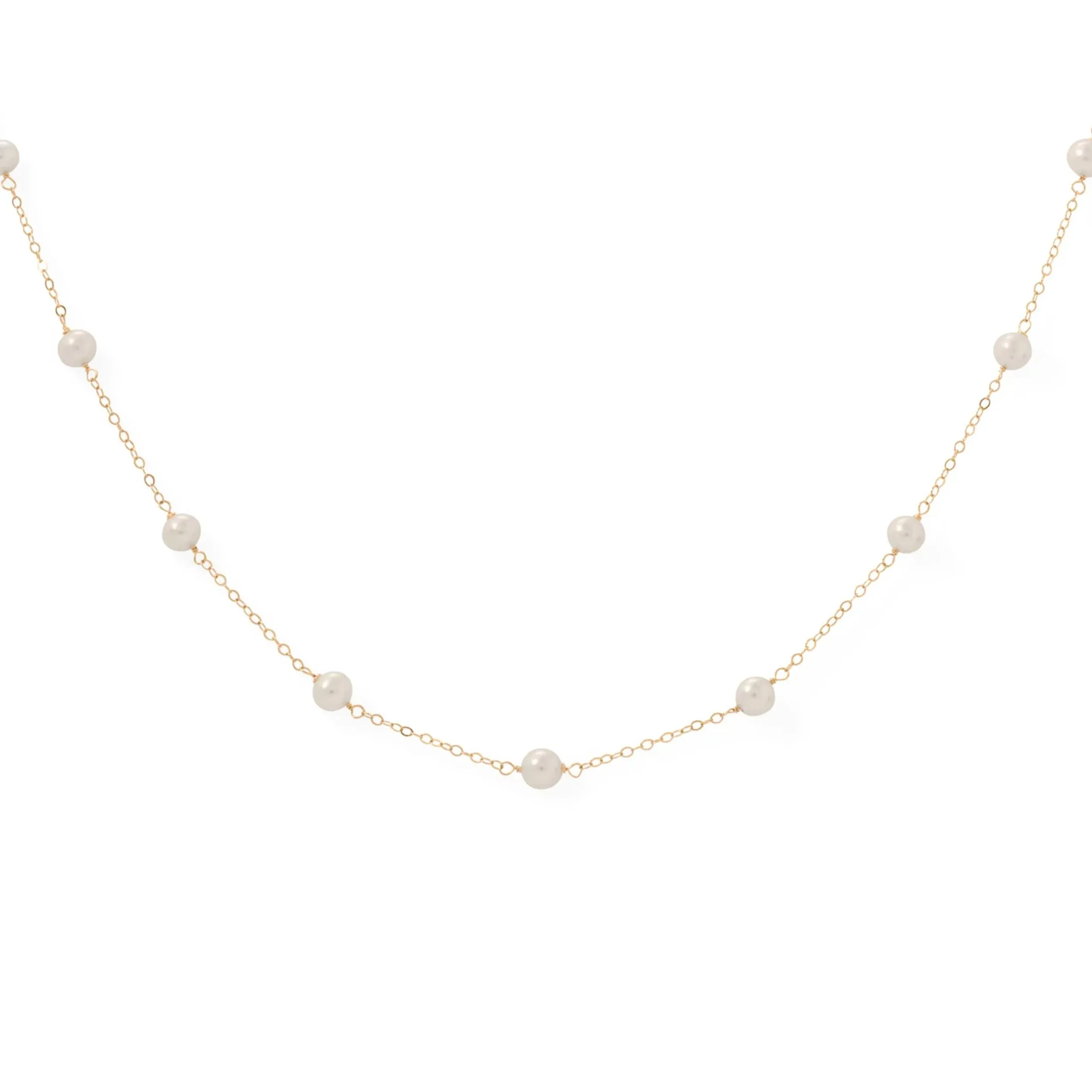 Modern Pearl Necklace