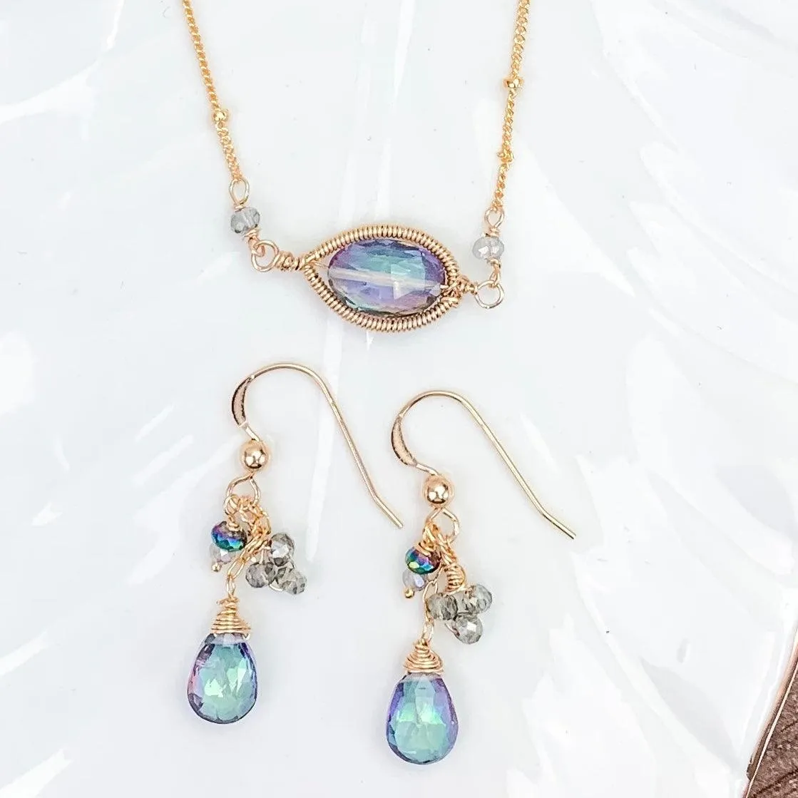 Mystic Topaz Dreams Necklace & Earrings