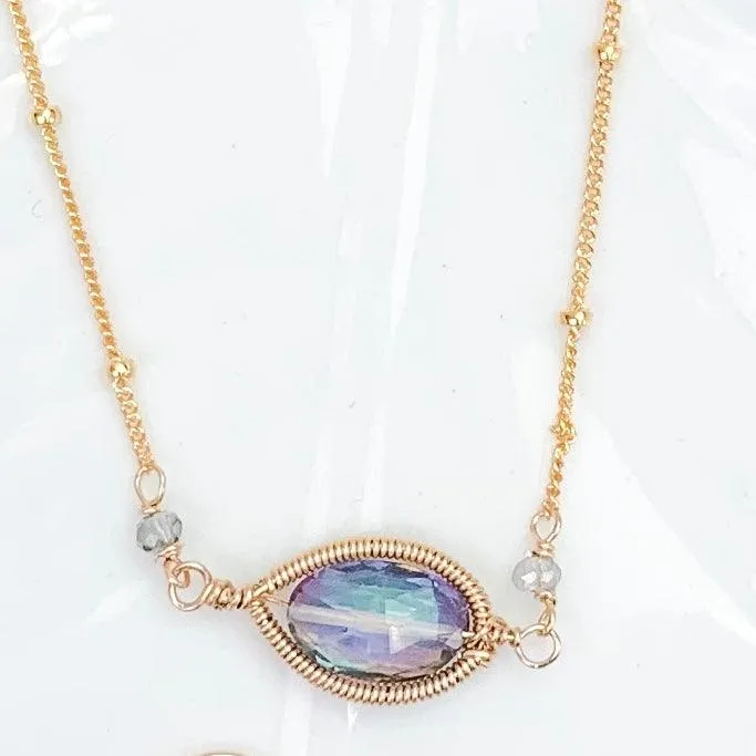 Mystic Topaz Dreams Necklace & Earrings