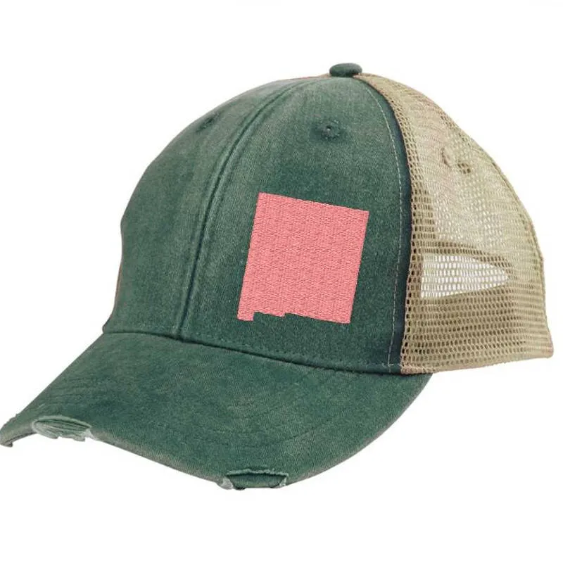 New Mexico Hat | Distressed Snapback Trucker | state cap | many color choices