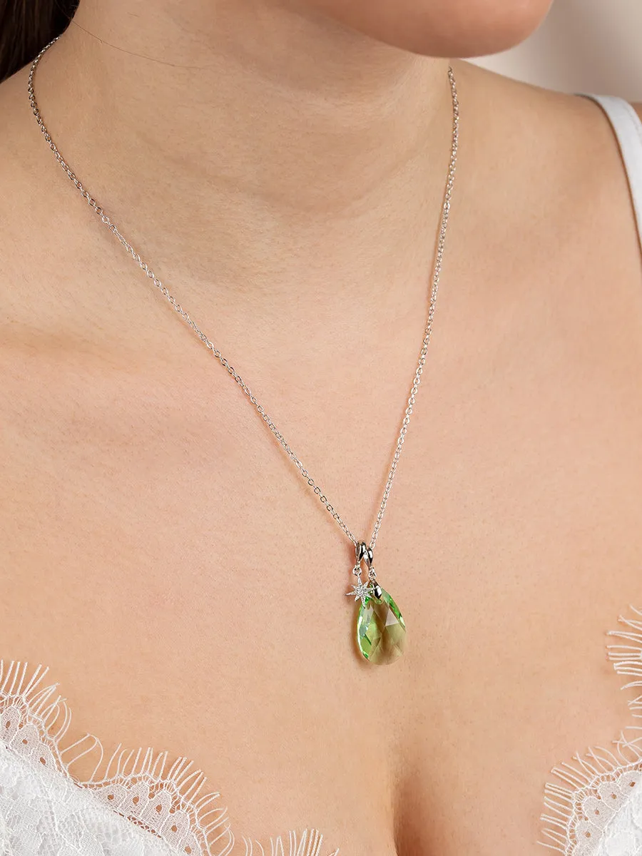 Olivia Necklace Set | Peridot