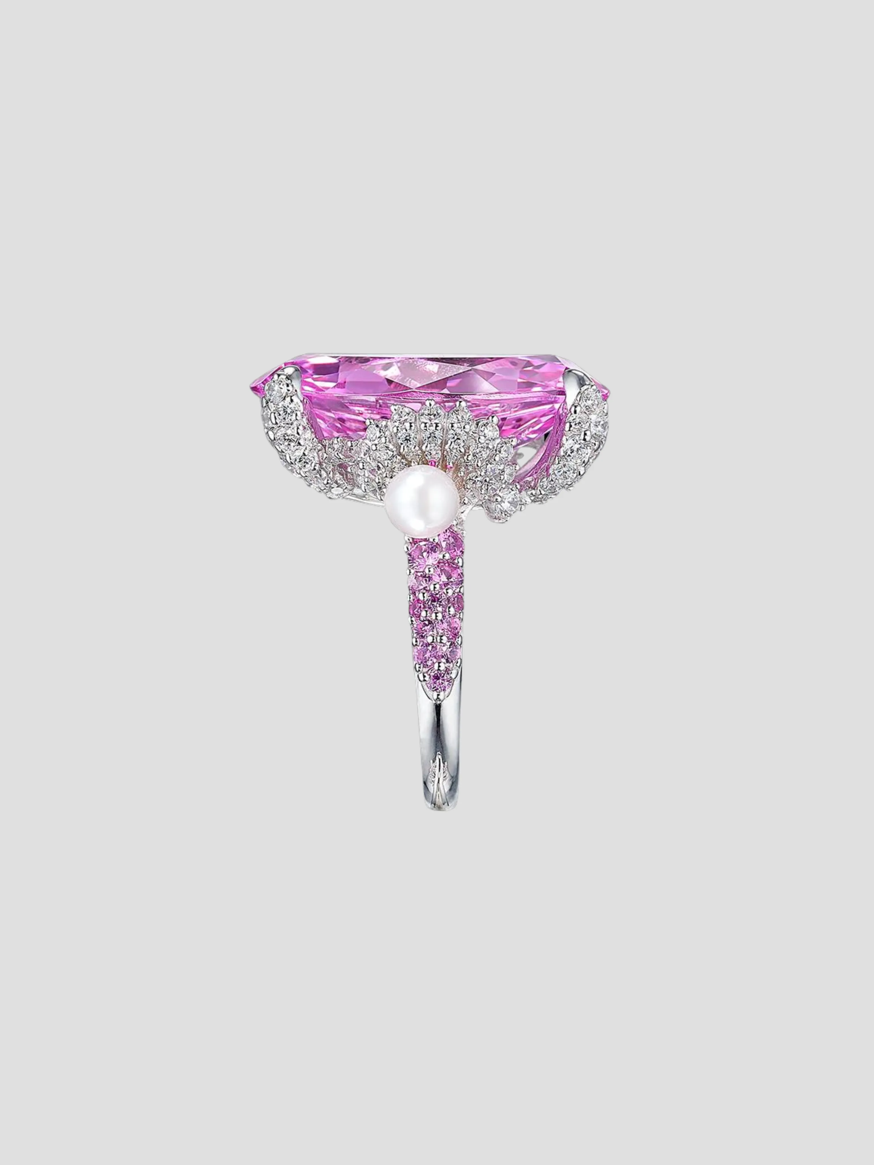 Pale Rose Mermaid Ring
