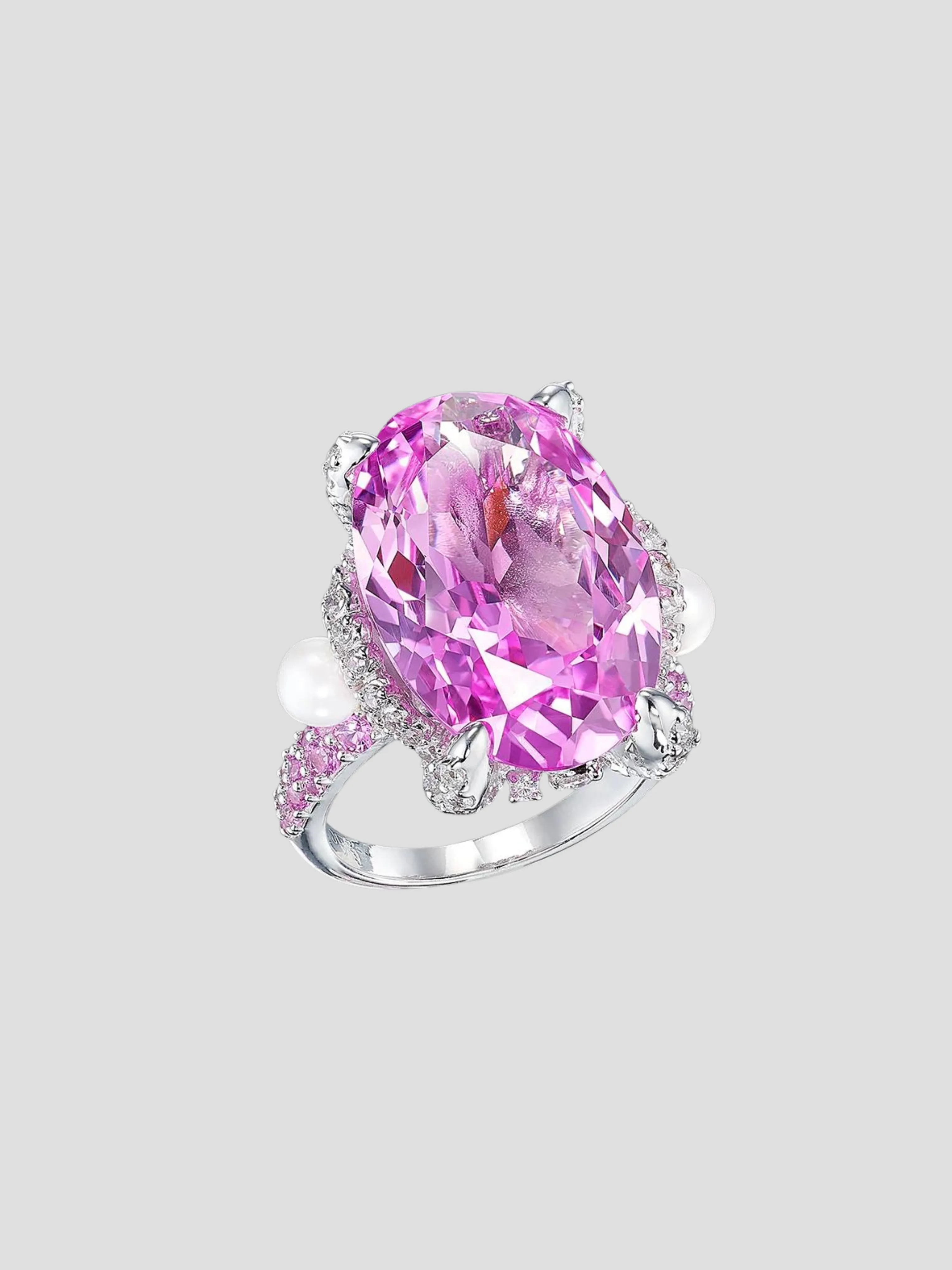 Pale Rose Mermaid Ring