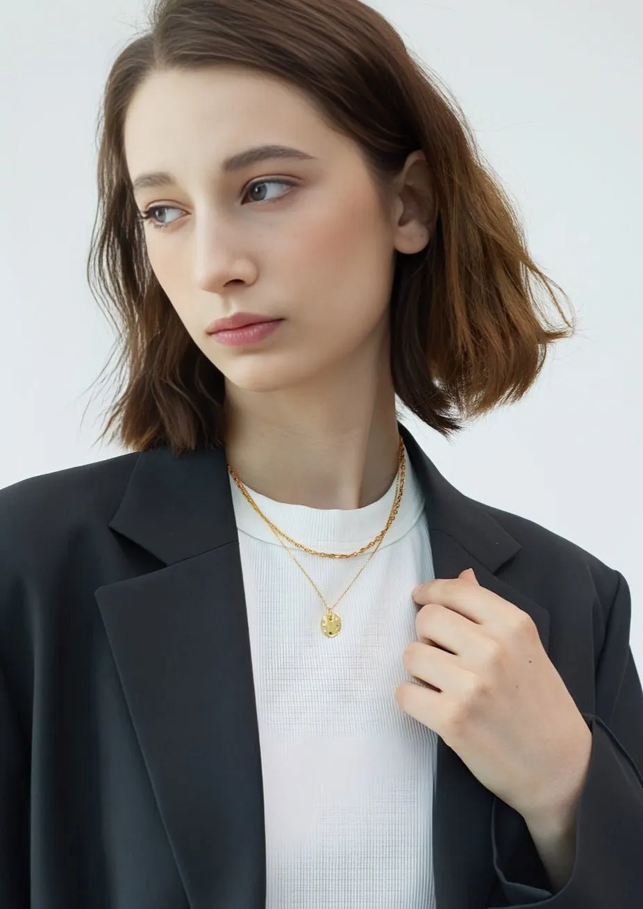 PALETTE DESIGN ZIRCON NECKLACE