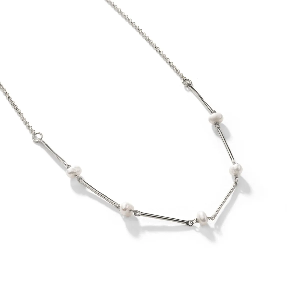 Pearl Sattelite Necklace