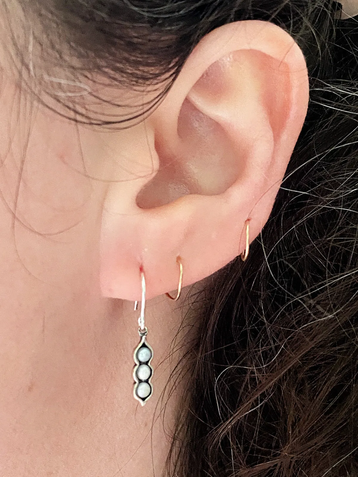 Pearls in a Pod Dangle