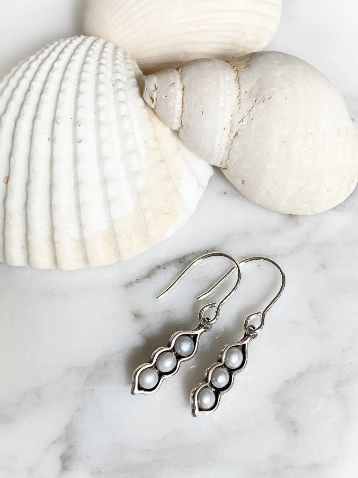 Pearls in a Pod Dangle