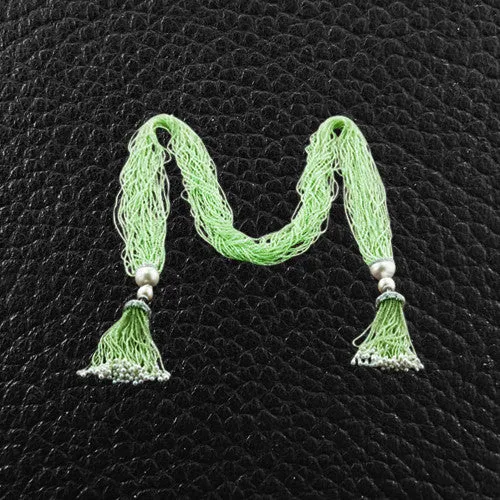Peridot, Diamond & Pearl Sautoir Necklace