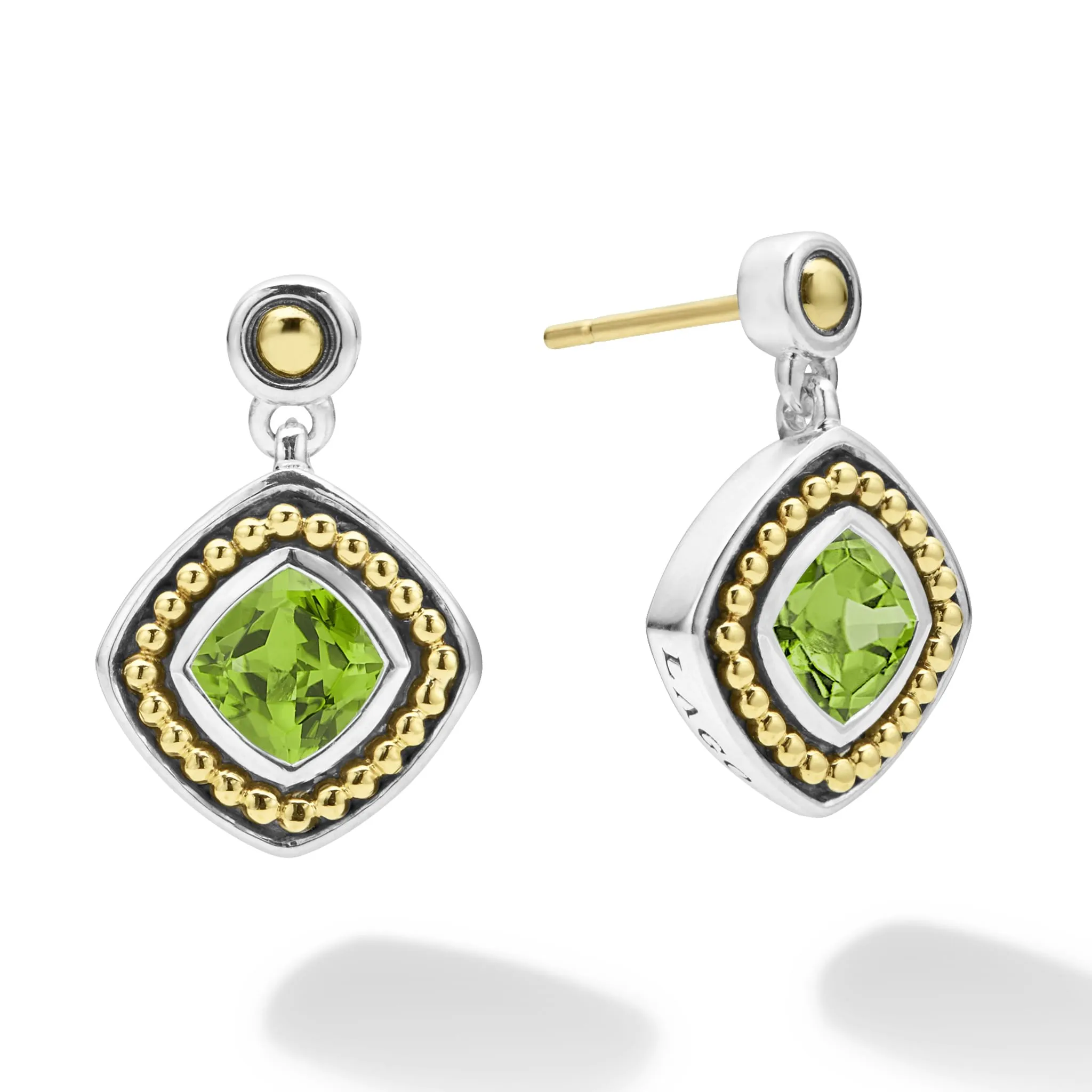 Peridot Drop Earrings