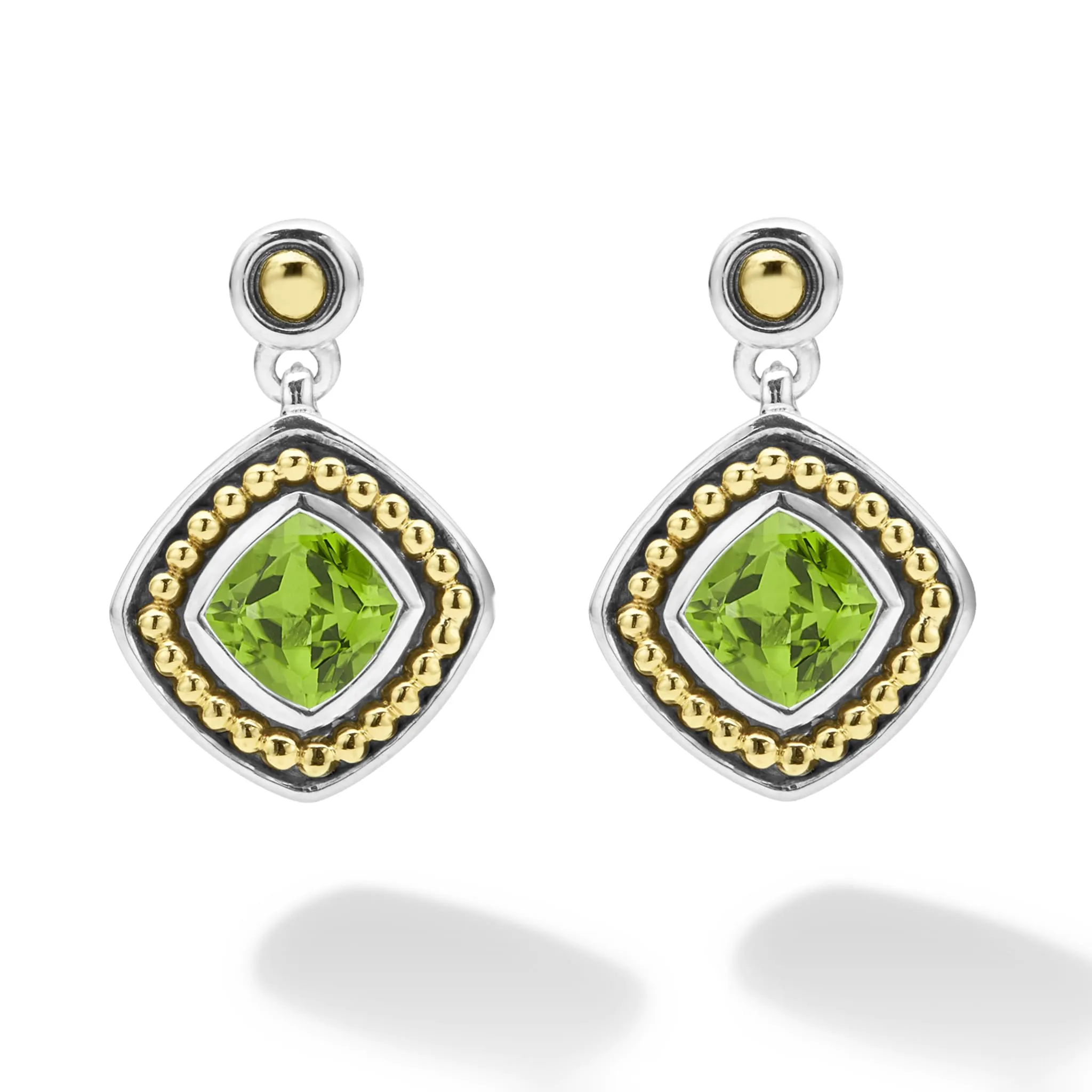 Peridot Drop Earrings