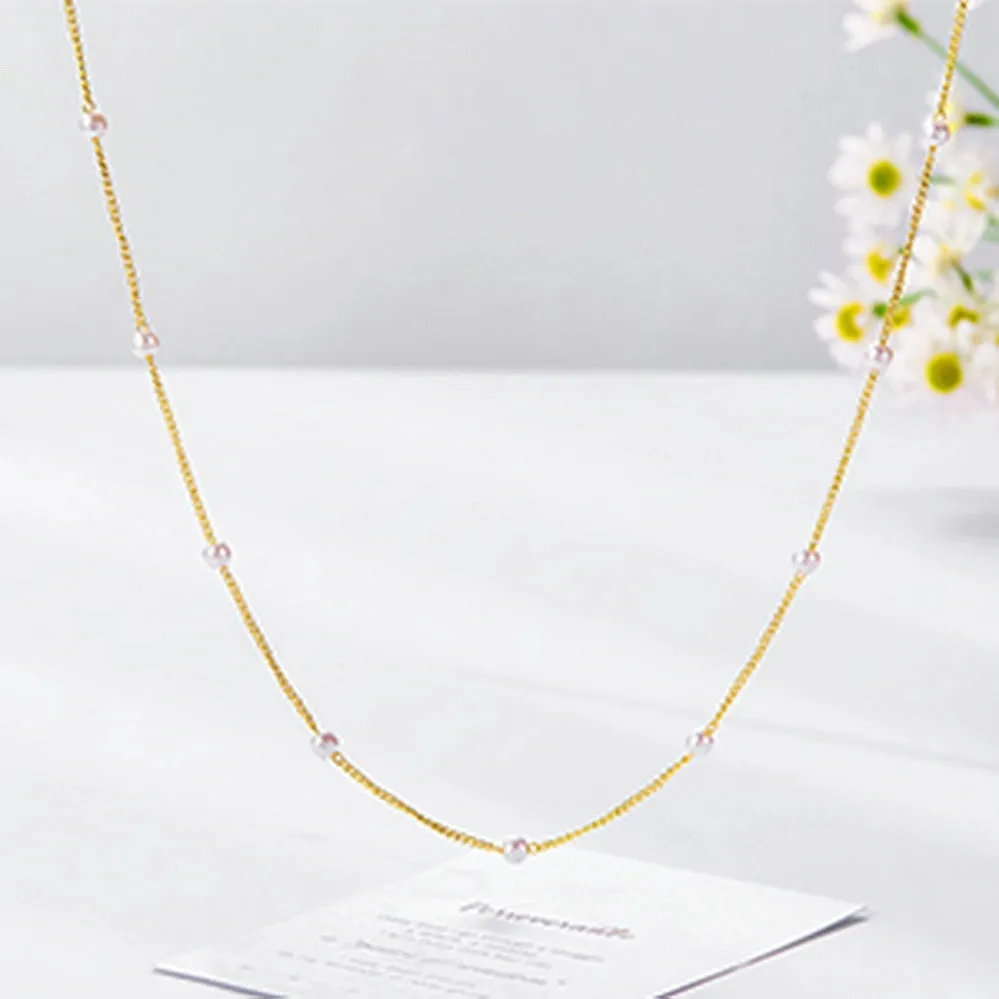 Perseverance Pearl Necklace