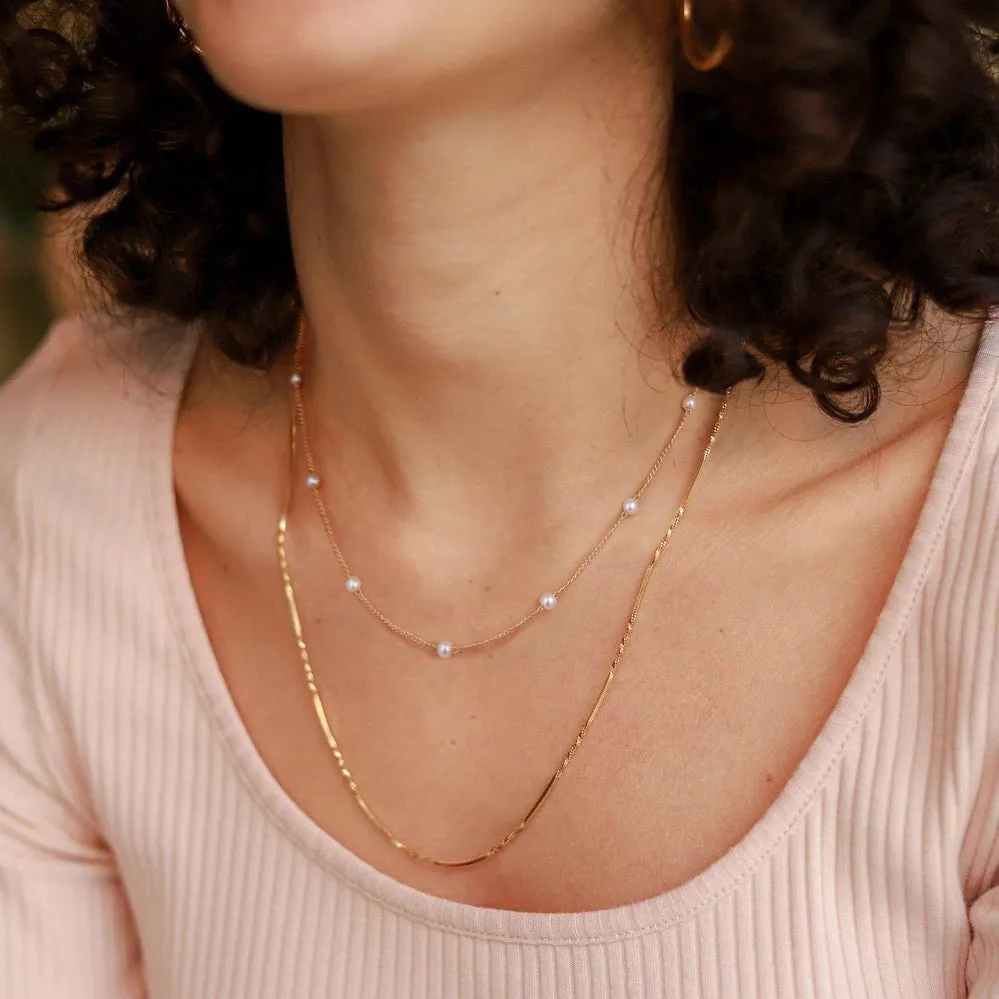 Perseverance Pearl Necklace
