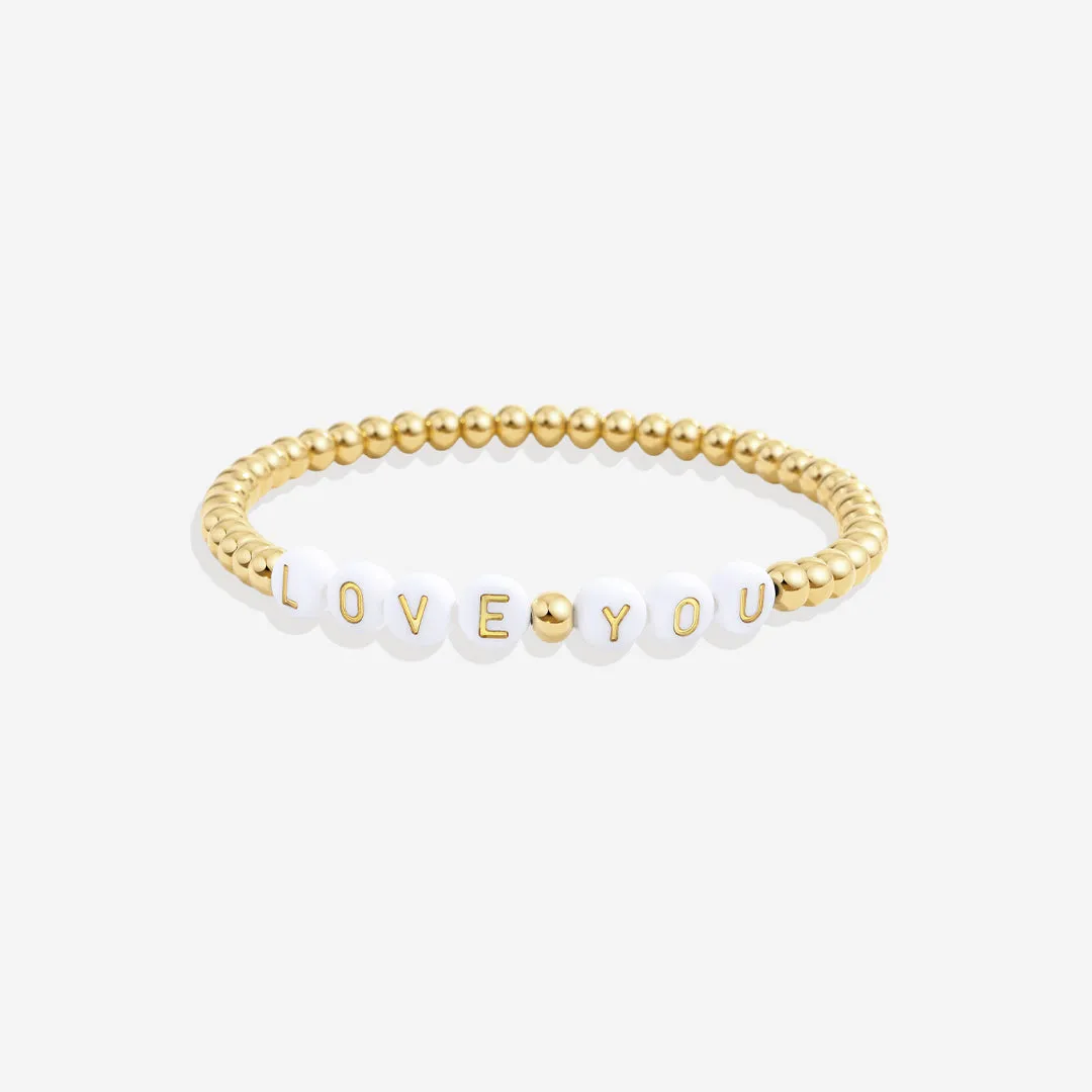 Personalized Word Bracelet