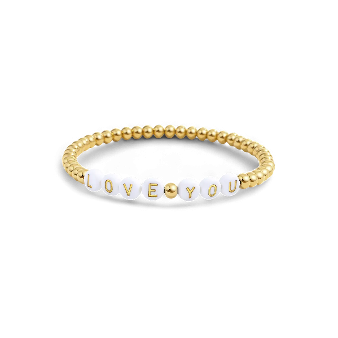 Personalized Word Bracelet