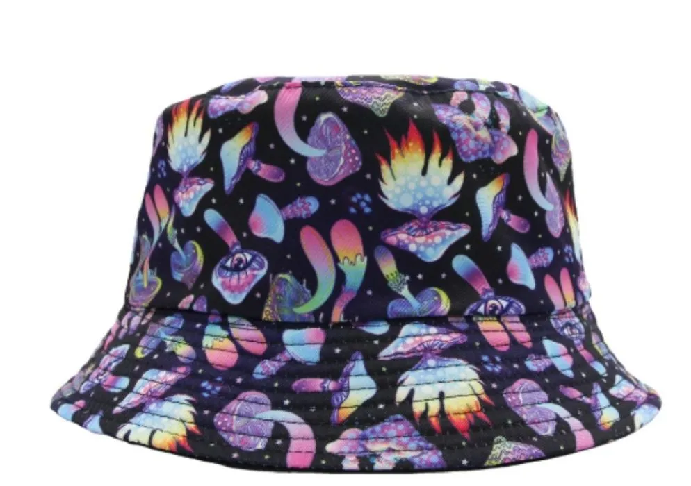 Psychedelic Mushroom Bucket Hat