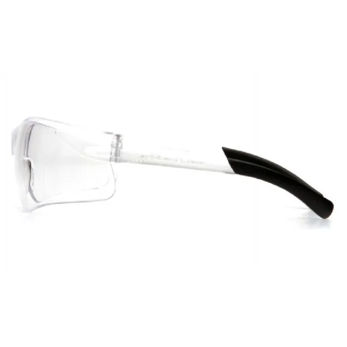 Pyramex S2510SN Mini Ztek Frameless Glasses, Clear H2X Anti Fog Lens, 1 Each