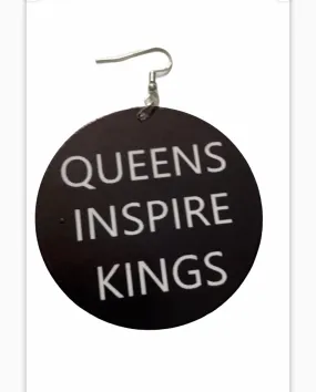 Queens Inspire Kings Earrings