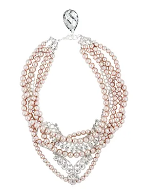 ROSE GARDEN CHIC STATEMENT NECKLACE