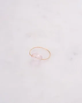 Rose Quartz Daily Serenity Ring