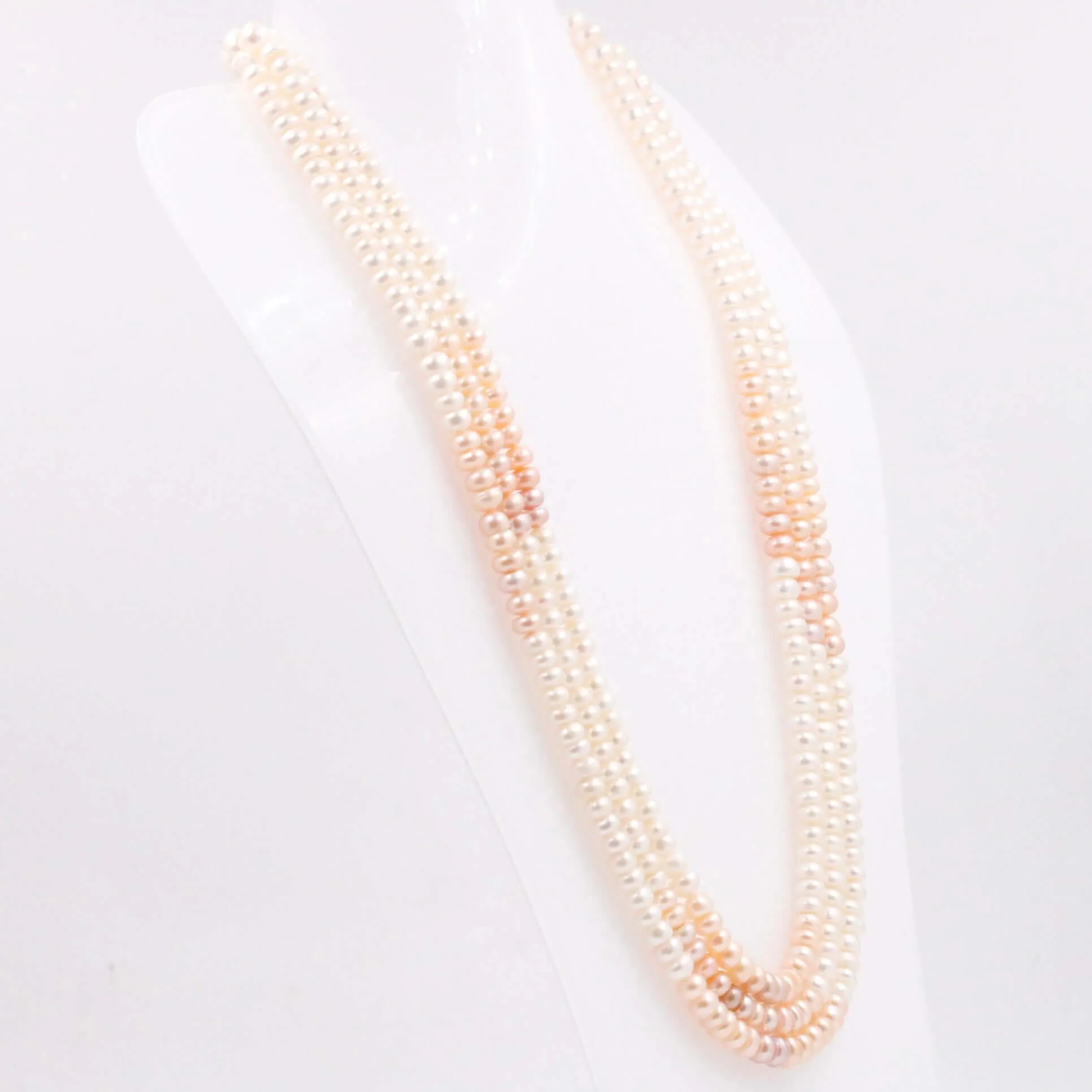 Shaded Pearl Necklace Fresh Water Pearl Necklace Pearl Indian Necklace Gemstones Necklace Multistrand Necklace Layered Necklace SKU: 6143069
