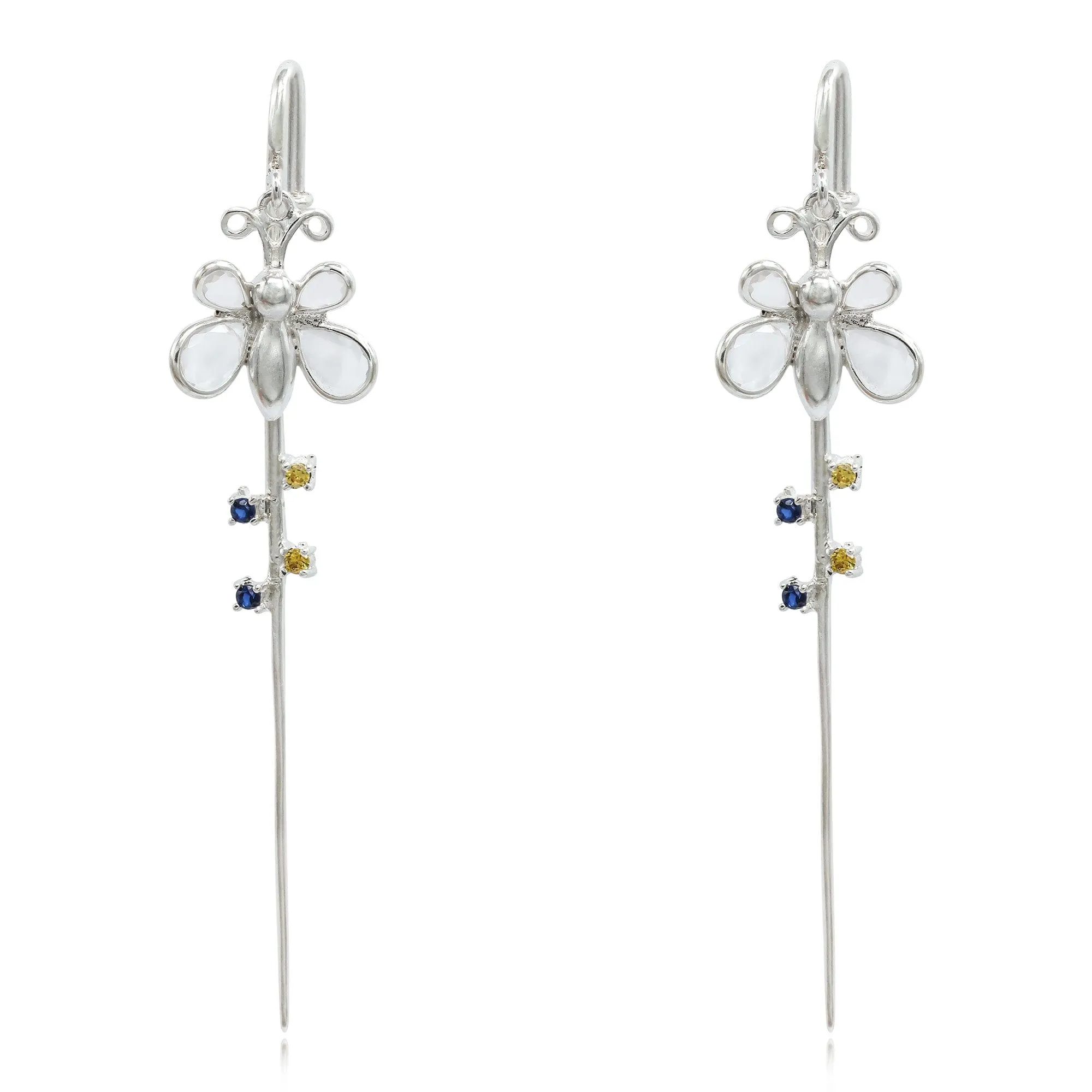 Silver Butterfly Earcuff