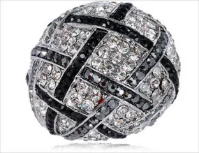 SILVER COCKTAIL RING