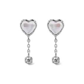 Silver Darcy Studs