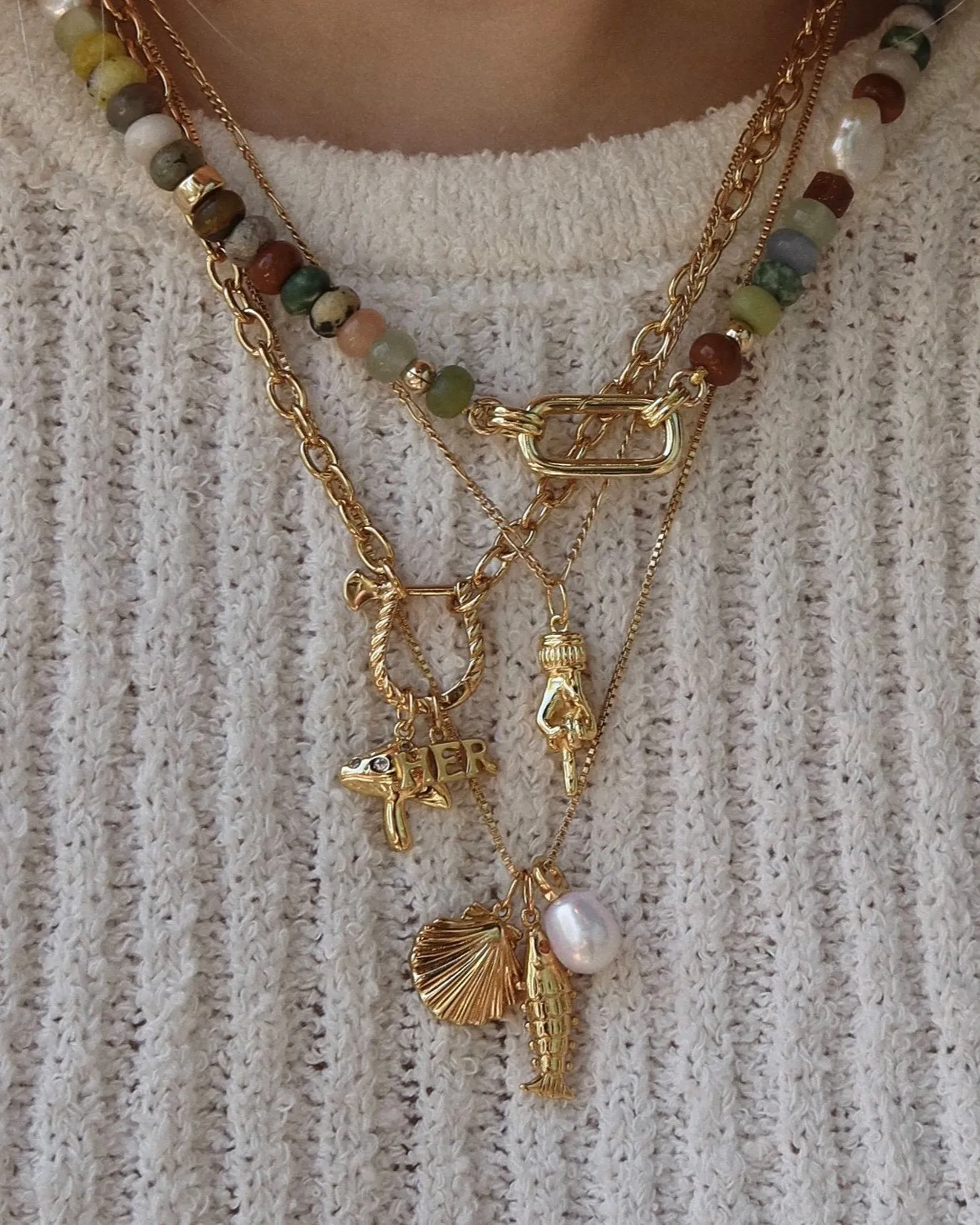 Sinclair Pearl Charm